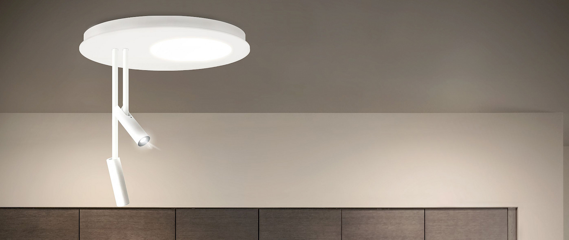 TeamItalia - Micro hybrid ceiling light