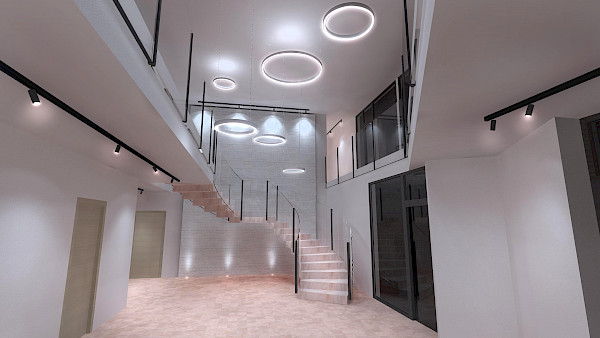 Offices and entrance halls