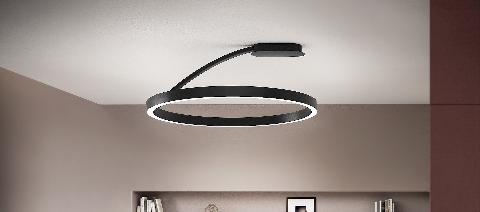 TeamItalia - Bellai home ceiling light with arm